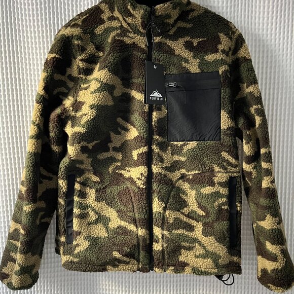 Penfield reversible jacket, black and camouflage - Picture 3 of 5